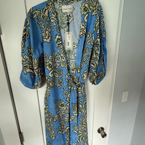 NWT Cara Cara Rosewood Wrap Dress - Picture 5 of 7